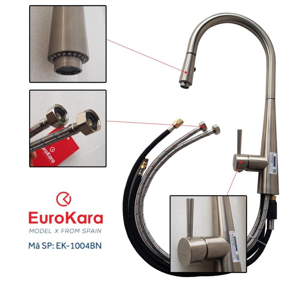 Hình ảnh Vòi rửa bát rút dây EK 1004BN